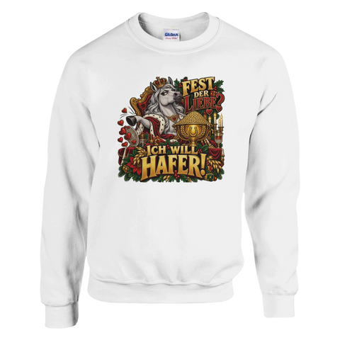 Fest der Liebe? Ich will Hafer! – Pullover