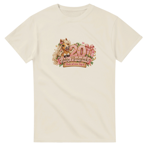 20 Jahre Pferdeglück – T-Shirt