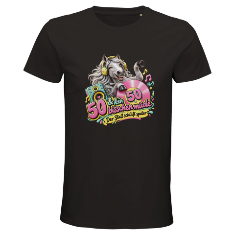 50 und kein bisschen müde – Bio-T-Shirt Herren