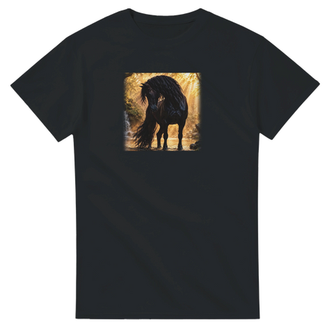 Friese am Wasserfall – T-Shirt
