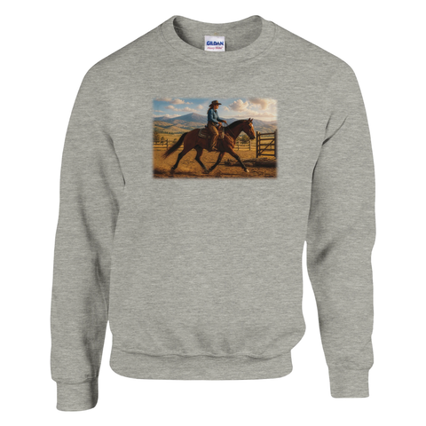 Westernturnier in der Wüstenarena – Pullover