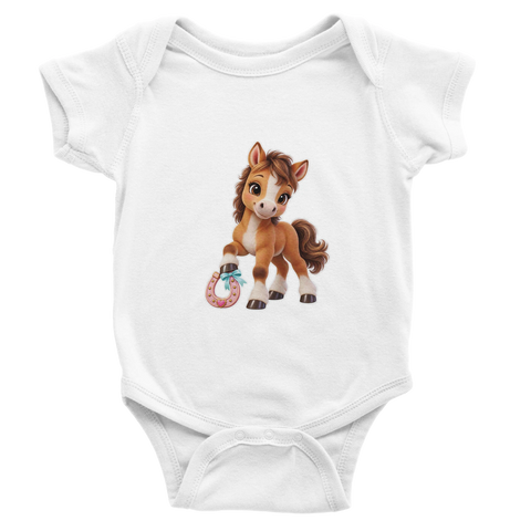 Hufeisen-Mimi – Baby-Strampler
