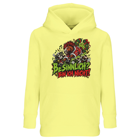Besinnlich? Bin ich nicht! – Kinder-Hoodie