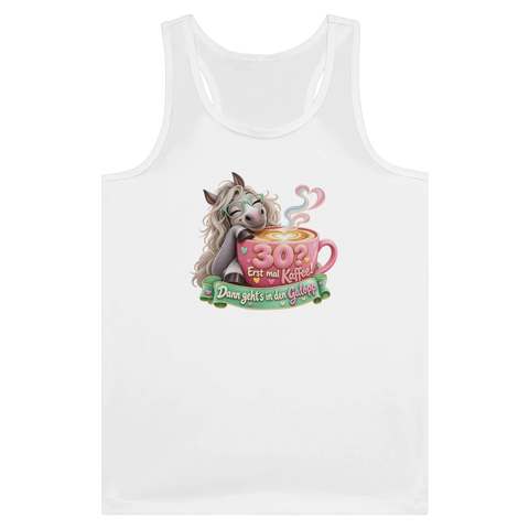 30? Erst mal Kaffee! – Tank-Top