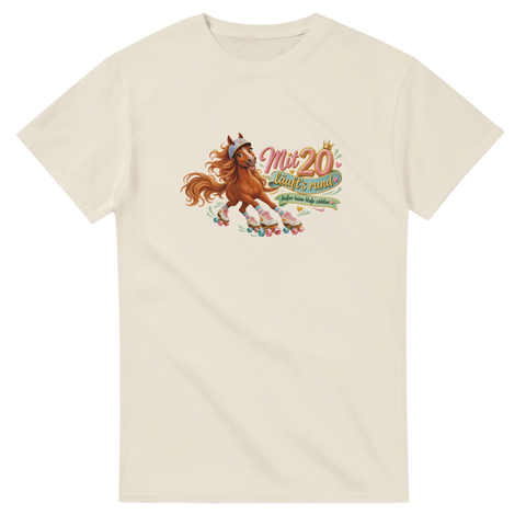 Mit 20 läuft's rund! – T-Shirt