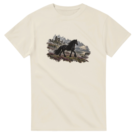 Friese zwischen Nebel und Ruinen – T-Shirt