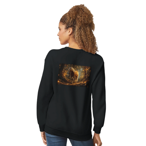 Lichterwald – Pullover mit Rückendruck