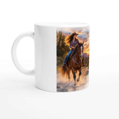 Durch den Fluss – Tasse