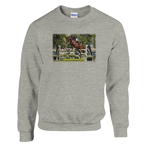Blaue Hortensien – Pullover