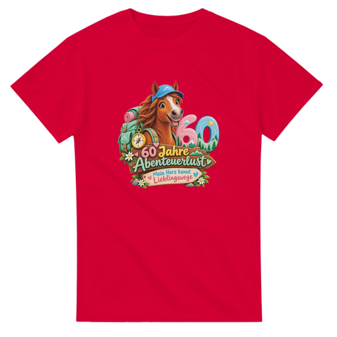 60 Jahre Abenteuerlust – T-Shirt