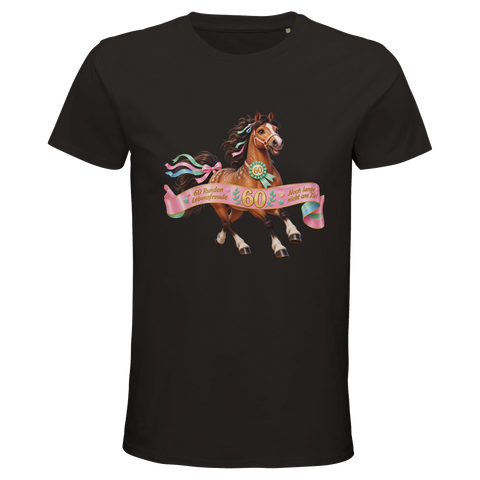 60 Runden Lebensfreude – Bio-T-Shirt Herren