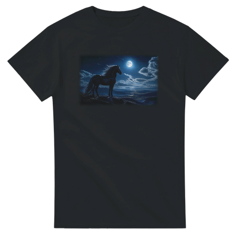 Nachtwache im Mondlicht – T-Shirt