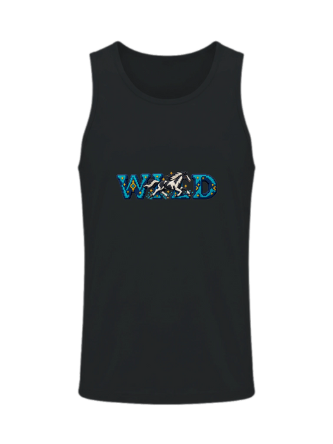 Wild – Paint im Pixel-Galopp – Herren-Tank-Top