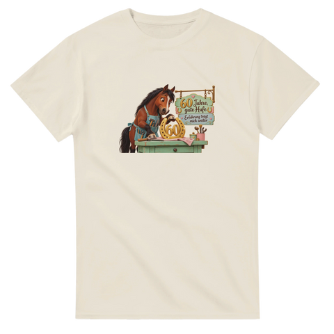 60 Jahre, gute Hufe – T-Shirt