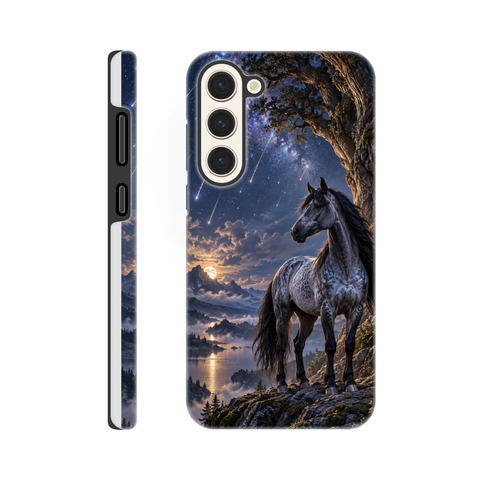 Blauschimmel unter Sternschnuppen – Hartschale Galaxy