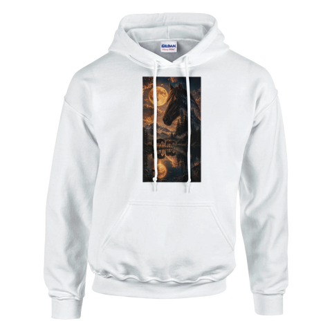 Mondnacht am Spiegelsee – Hoodie