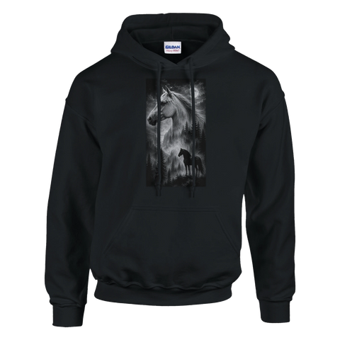 Pferd im Mondwald – Hoodie