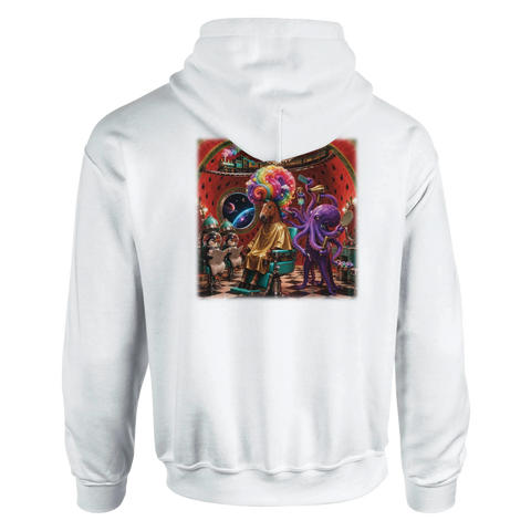 Salon Regenbogen – Hoodie mit Rückendruck