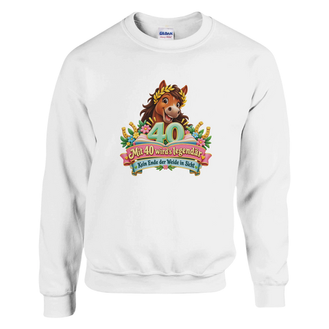 Mit 40 wird's legendär – Pullover