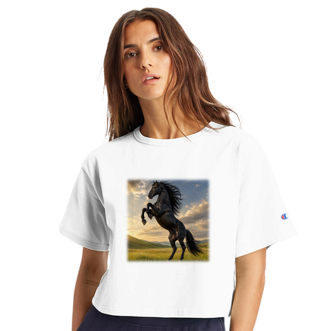 Aufbäumen im Sommerwind – Crop-Top