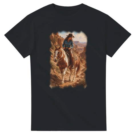 Mit dem Paint Horse durch den Canyon – T-Shirt