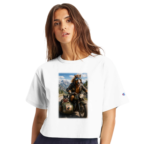 Ausritt mit Motor – Crop-Top
