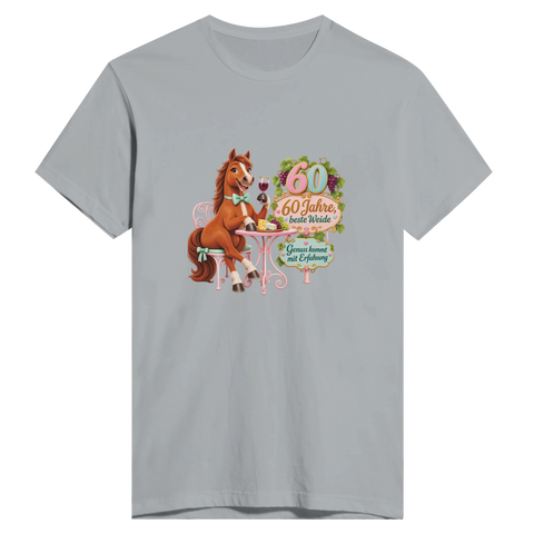 60 Jahre, beste Weide – Herren-T-Shirt