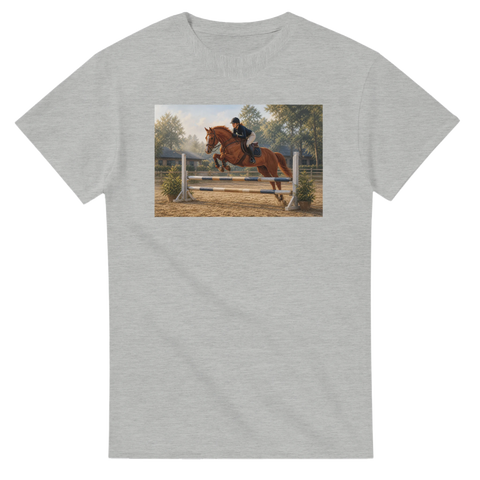 Training auf dem Sandplatz – T-Shirt