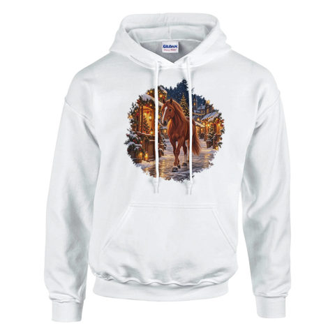 Fuchs auf dem Weihnachtsmarkt – Hoodie