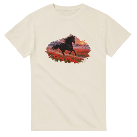 Rappe im Mohnfeld – T-Shirt