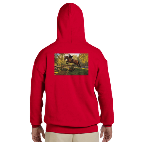 Über den Wall – Hoodie mit Rückendruck