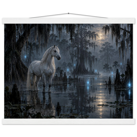 Schimmel im Irrlichtsumpf – Poster mit Leisten 40×50 cm