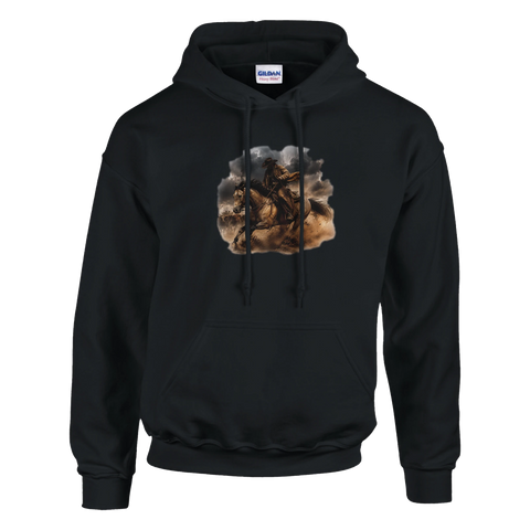 Rancharbeit im Sturm – Hoodie