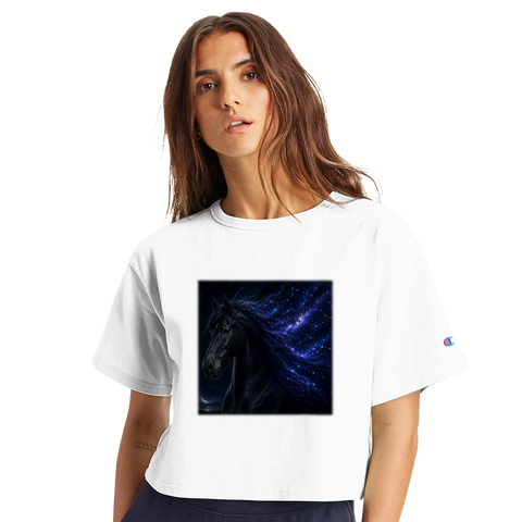Sternenmähne – Crop-Top