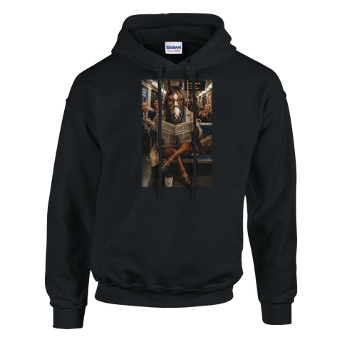 Pendler auf der U8 – Hoodie