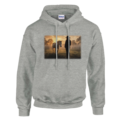 Seelenpferd im Morgenlicht – Hoodie