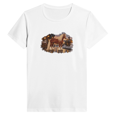 Kaltblut am Dampfbahnhof – Performance-Shirt Damen