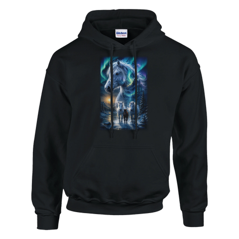 Nordlichtpferd – Hoodie