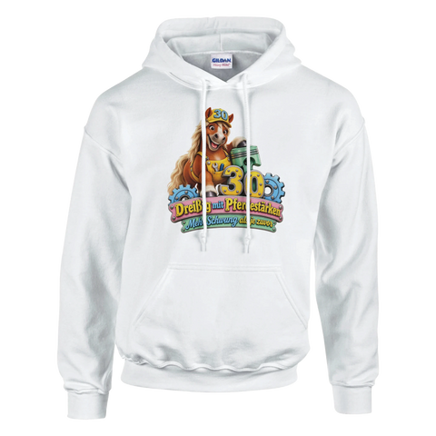 Dreißig mit Pferdestärken – Hoodie