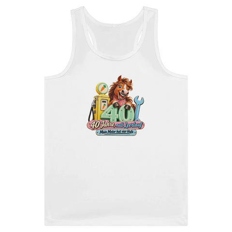 40 Jahre, null Leerlauf – Tank-Top