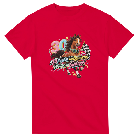 30 Runden, kein Boxenstopp! – T-Shirt