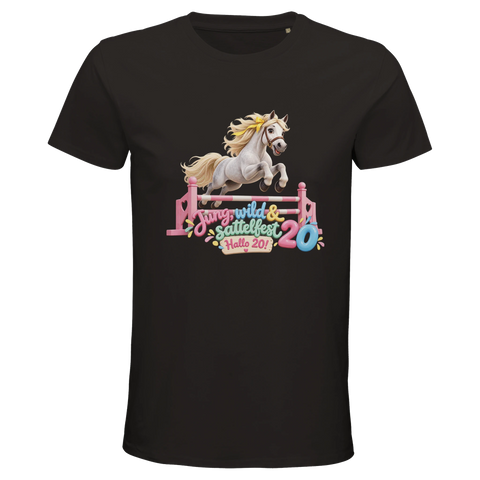 Jung, wild und sattelfest! – Bio-T-Shirt Herren