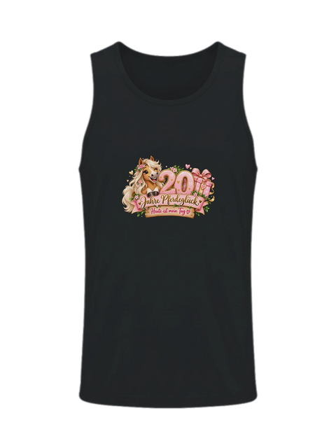 20 Jahre Pferdeglück – Herren-Tank-Top