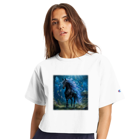 Tiefseepferd – Crop-Top