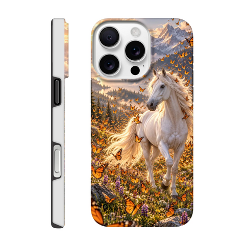 Schimmel im Schmetterlingstanz – Hartschale iPhone