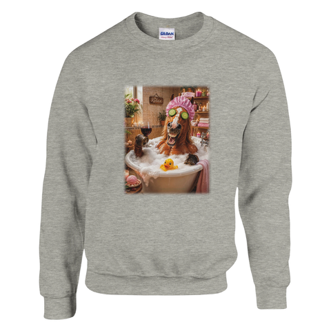 Wellnesstag in der Wanne – Pullover