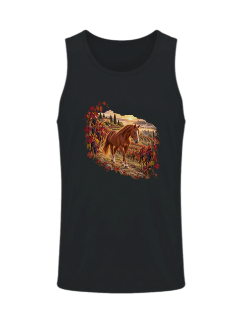 Fuchs im Herbstweinberg – Herren-Tank-Top