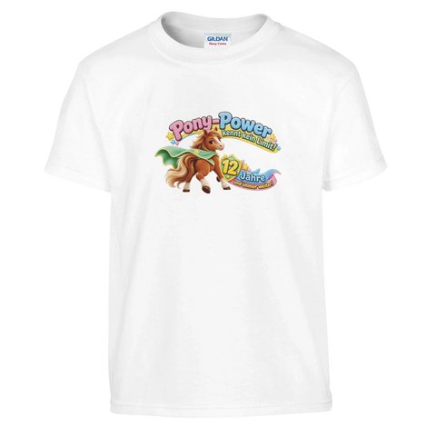 Pony-Power kennt kein Limit! (12 Jahre) – Kinder-T-Shirt