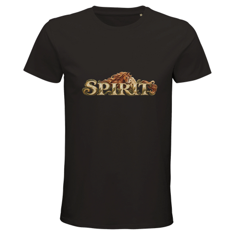 Spirit – Stute und Fohlen – Bio-T-Shirt Herren