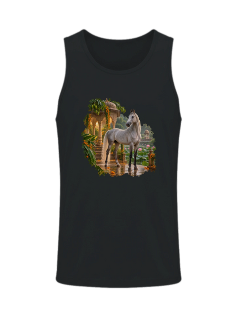 Marwari im Tempelgarten – Herren-Tank-Top